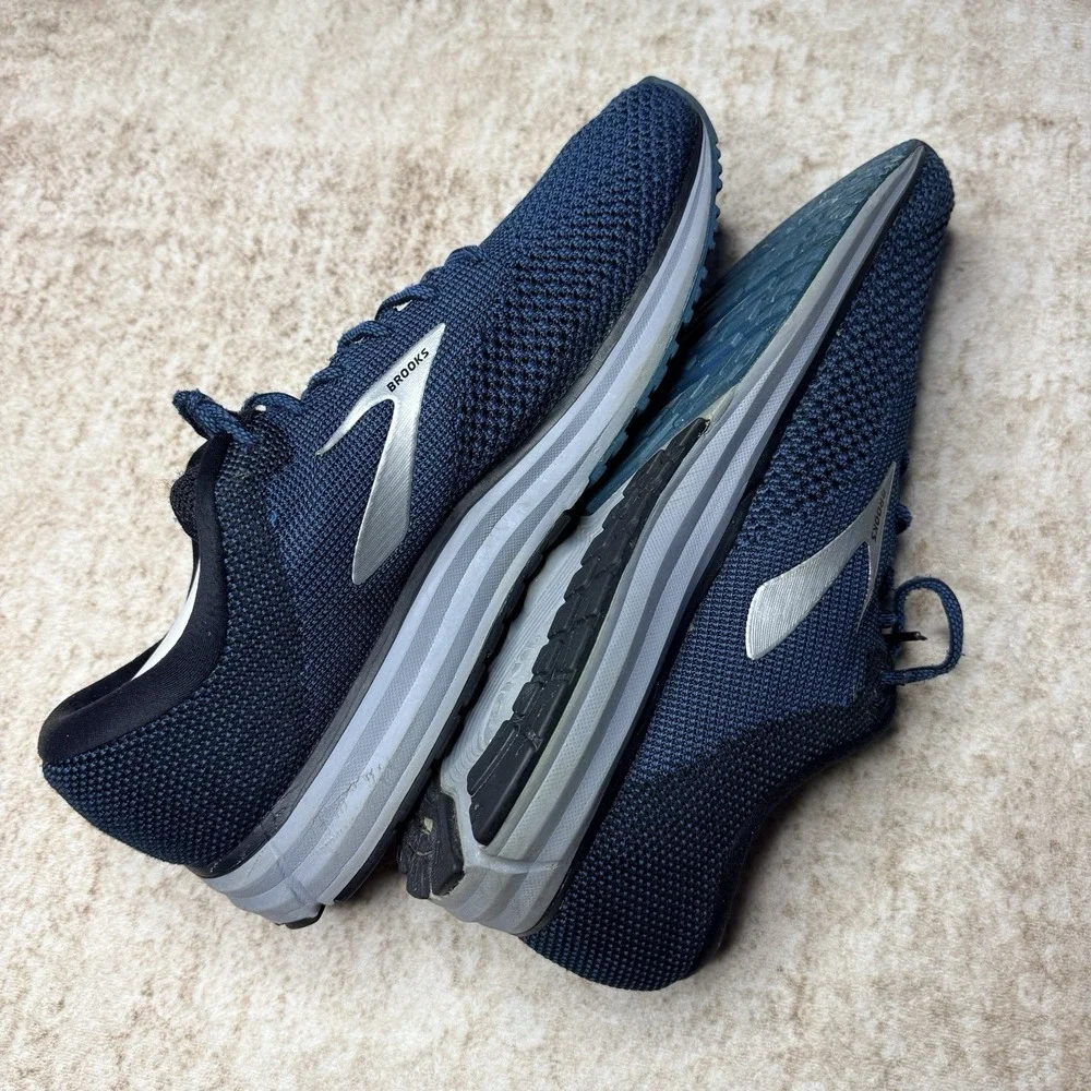 Brooks Revel 2 Men's Blue Mesh Running Shoes Size 14 Sneakers 1102921D061